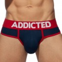 Addicted Lot de 3 Slips Second Skin Blanc - Marine - Bleu Roi