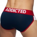 Addicted Lot de 3 Slips Second Skin Blanc - Marine - Bleu Roi