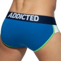 Addicted Lot de 3 Slips Second Skin Blanc - Marine - Bleu Roi
