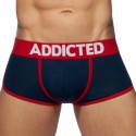 Addicted Lot de 3 Boxers Second Skin Blanc - Marine - Bleu Roi