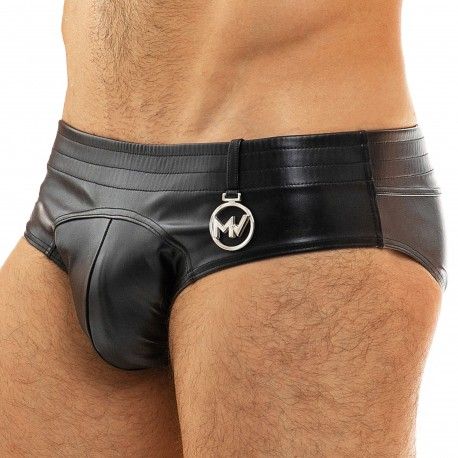 Modus Vivendi Slip Leather Simili-Cuir Noir