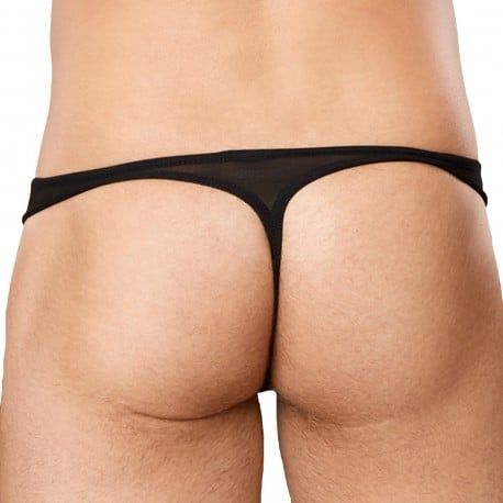 Doreanse String Sexy Tulle Uni Noir