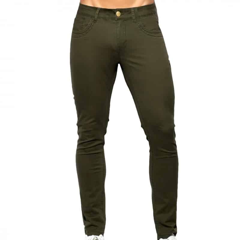 ES Collection Slim-Fit Pants - Khaki