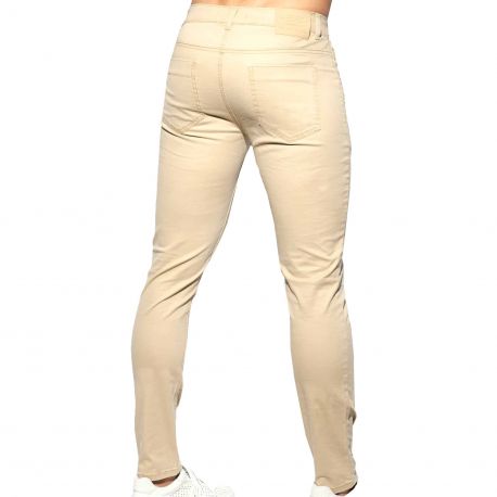 ES Collection Pantalon Slim Fit Beige