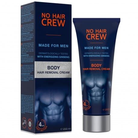 No Hair Crew Crème Dépilatoire Corps - 200 ml