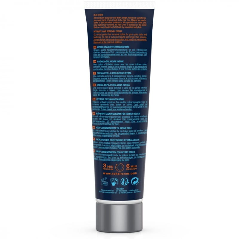 No Hair Crew Intimate Hair Removal Cream - 100 ml