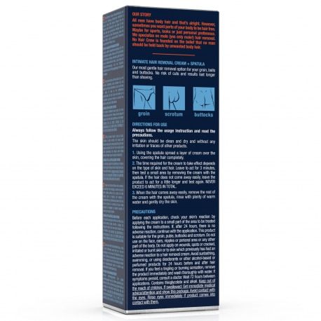 No Hair Crew Crème Dépilatoire Intime - 100 ml