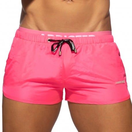 Addicted Short de Bain Double Waistband Rose