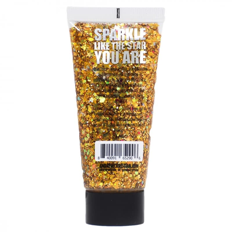 Andrew Christian Gel Pailleté Doré pour le Corps - 38 ml