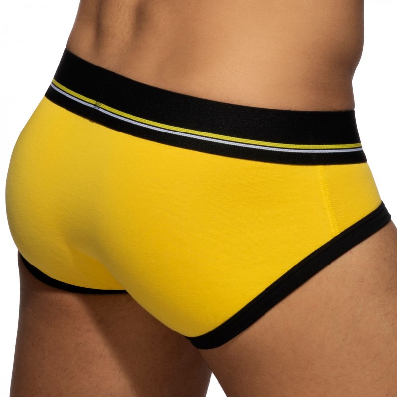 Addicted Basic Colors Cotton Briefs - Yellow