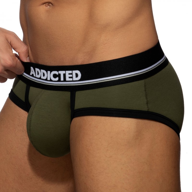 Addicted Slip Basic Colors Coton Vert Kaki
