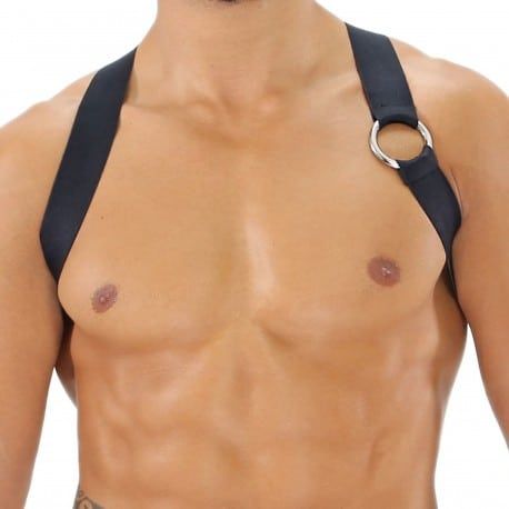 TOF Paris Party Boy Elastic Harness - Black
