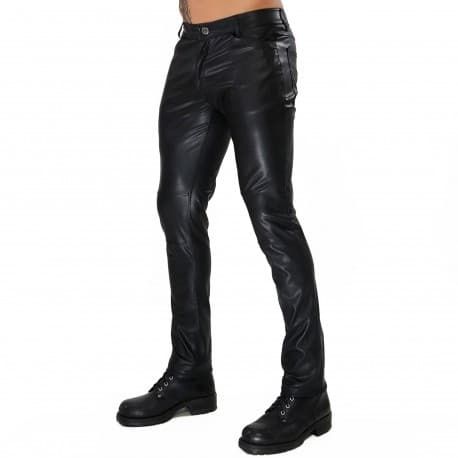 TOF Paris Pantalon Fetish Full-Zip Noir