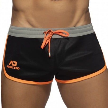 Addicted Short Mix Microfibre Noir