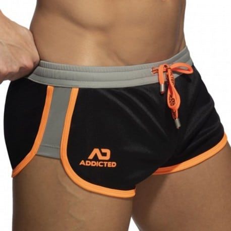 Addicted Short Mix Microfibre Noir