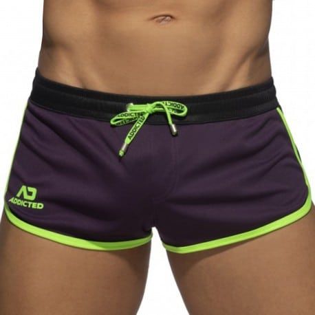 Addicted Short Mix Microfibre Violet