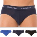 Calvin Klein Lot de 3 Slips Cotton Stretch Royal - Marine - Noir