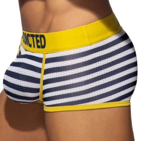 Addicted Lot de 3 Boxers Courts Mesh Sailor  