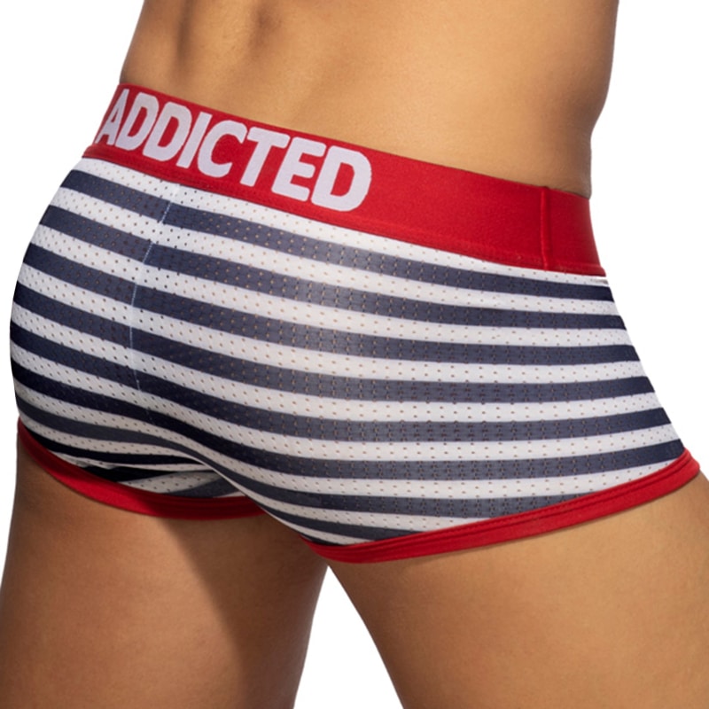 Addicted Lot de 3 Boxers Courts Mesh Sailor  