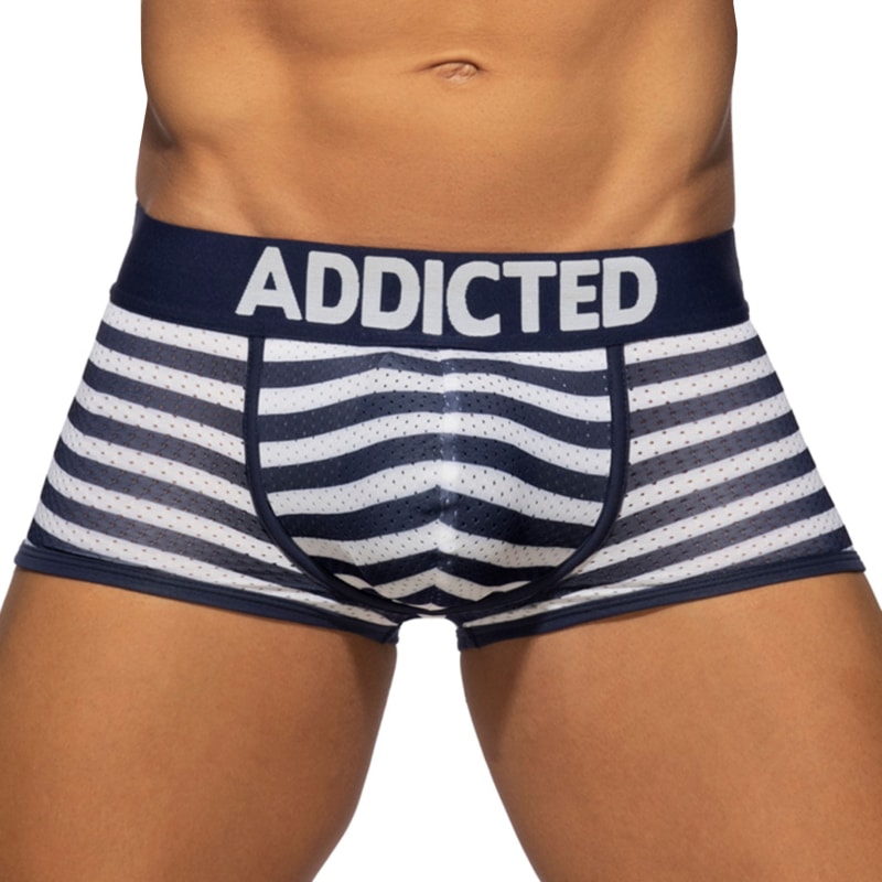 Addicted Lot de 3 Boxers Courts Mesh Sailor  