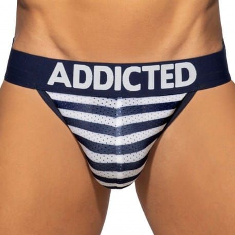 Addicted Lot de 3 Jock Straps Mesh Sailor