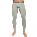 ES Collection Caleçon Long Basic Coton Gris