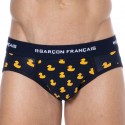 Garçon Français Slip Canard Coton Bleu Marine
