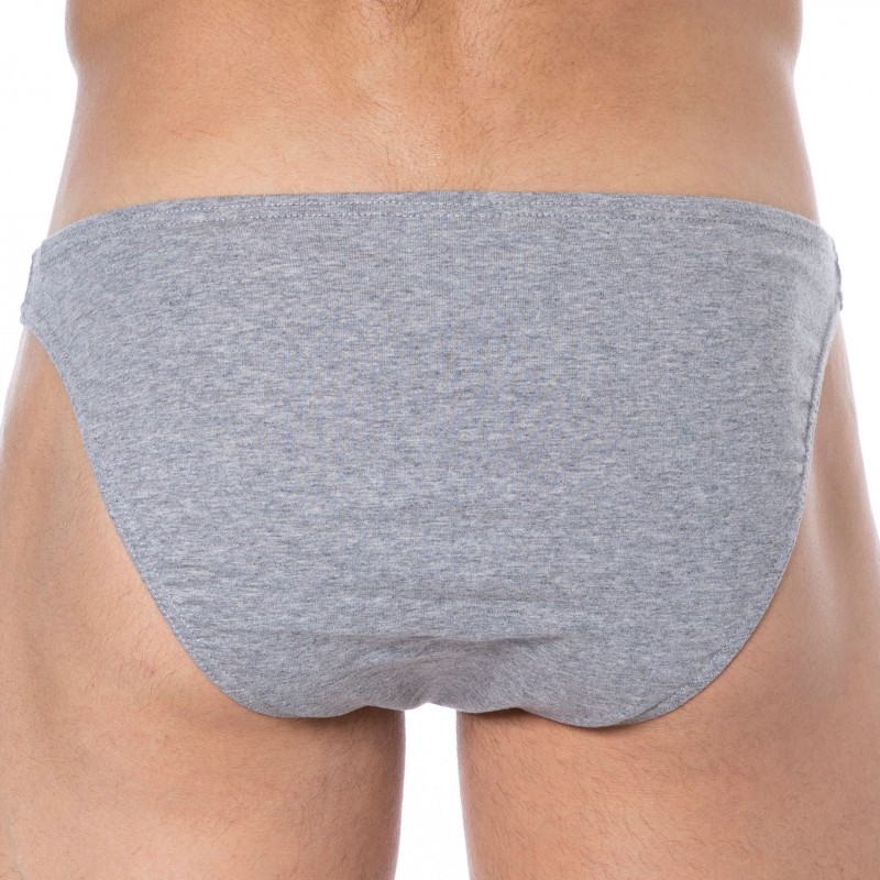 SKU 3-Pack Cotton Mini Briefs - Grey
