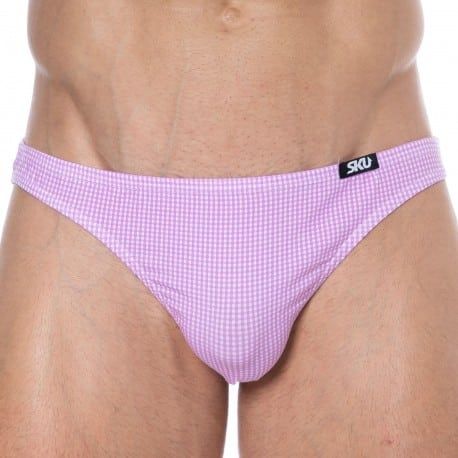 SKU Slip Mini Coton Vichy Rose