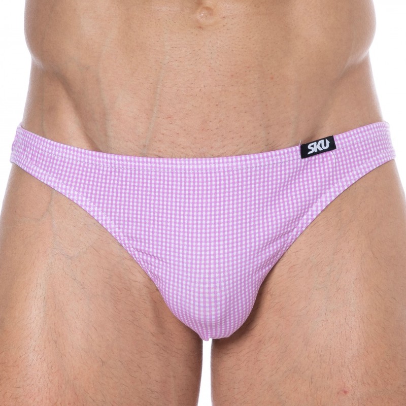 SKU Slip Mini Coton Vichy Rose