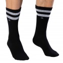 Calvin Klein Lot de 2 Paires de Chaussettes Sport Maurice Noires