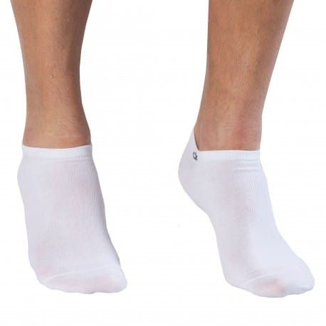 Calvin Klein Lot de 2 Paires de Socquettes Deangelo Blanches