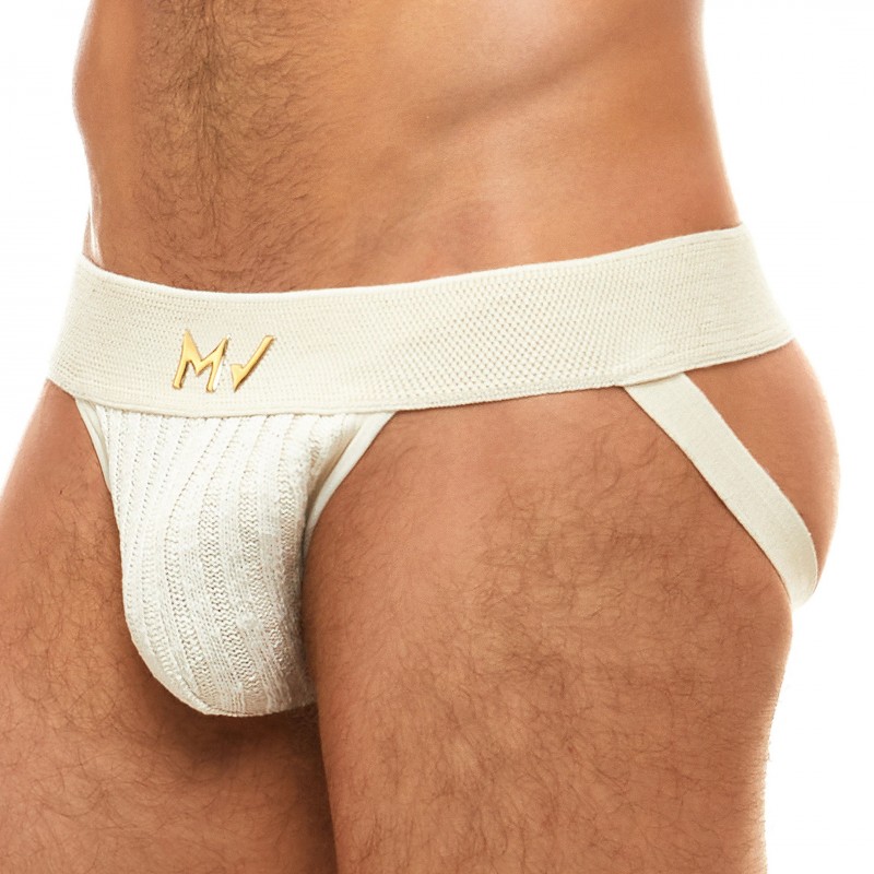 Modus Vivendi Jock Strap Knitted Ivoire