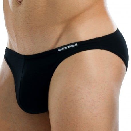 Modus Vivendi Slip Low Cut Antibactérien Noir
