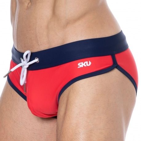 SKU Slip de Bain Rouge