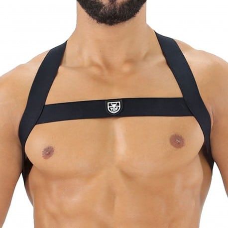 TOF Paris Harnais Elastique Fetish Noir