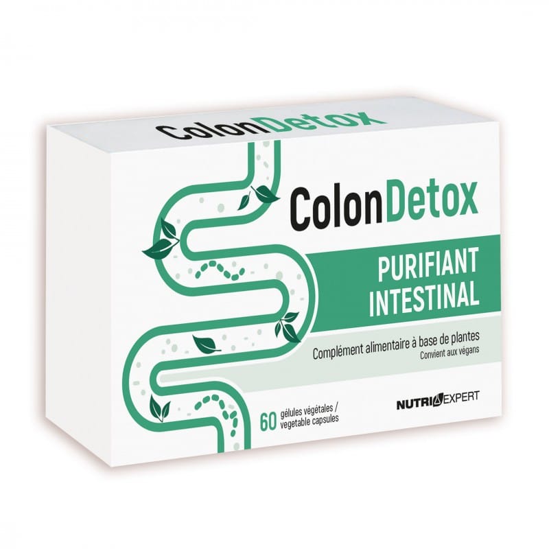 Nutri Expert Colon Detox - Purifiant Intestinal - 60 Gélules