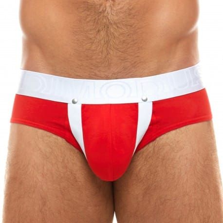 Modus Vivendi Slip Classique Double Boost Rouge
