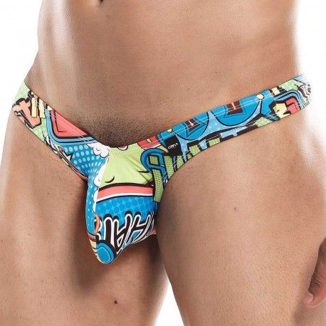 CUT4MEN String Push Up Provocative Cartoon