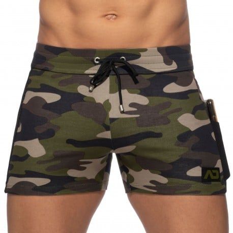 Addicted Short Pocket Sport Coton Camouflage