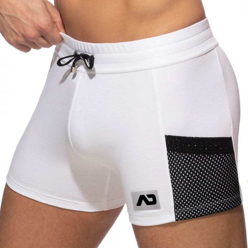 Addicted Short Mesh Blanc