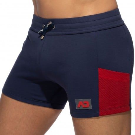 Addicted Short Mesh Bleu Marine