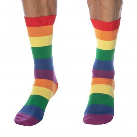 SKU Chaussettes Basses Coton Rainbow