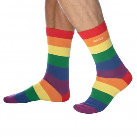 SKU Chaussettes Basses Coton Rainbow