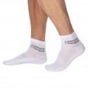 Garçon Français Ankle Socks - White