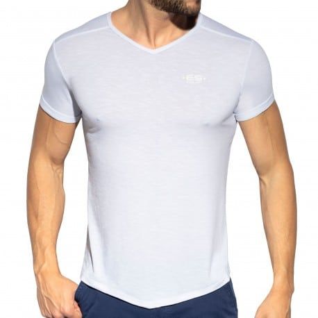 ES Collection T-Shirt Flame Blanc