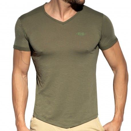 ES Collection T-Shirt Flame Vert Kaki