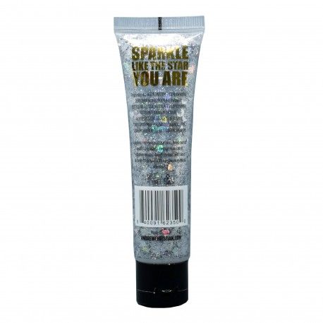 Andrew Christian Gel Pailleté Argenté pour le Corps - 38 ml