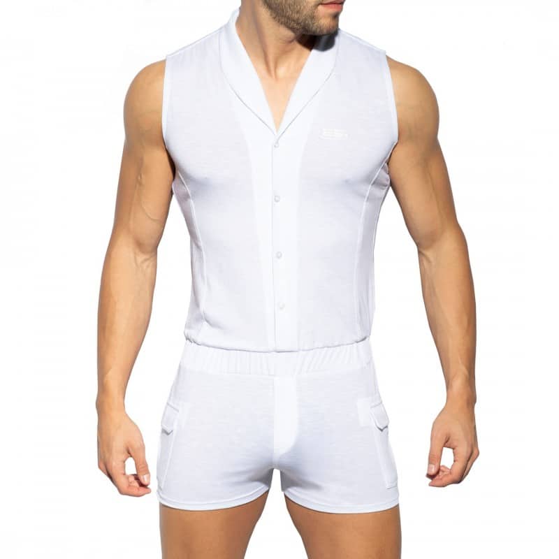 ES Collection Body Sans Manche Blanc