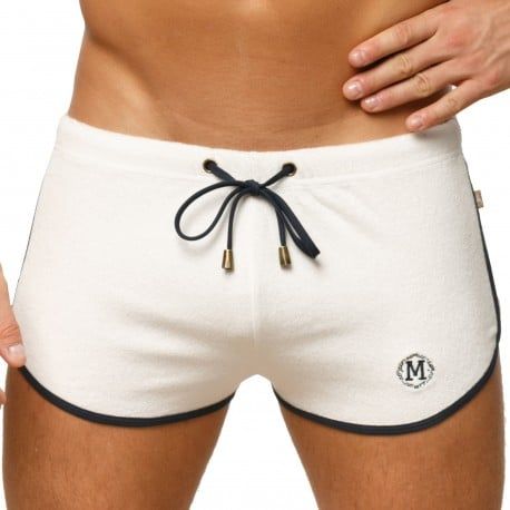 Marcuse Short Sweat Blanc